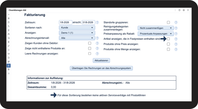 In festen Preisen enthaltene Artikel anzeigen 10