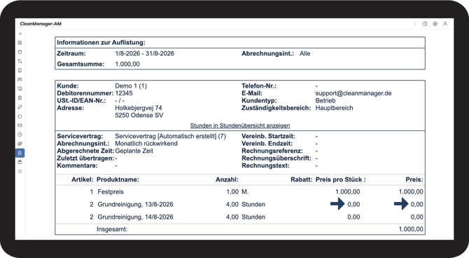 In festen Preisen enthaltene Artikel anzeigen 6