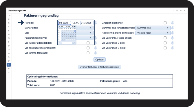 Indstil visning 1