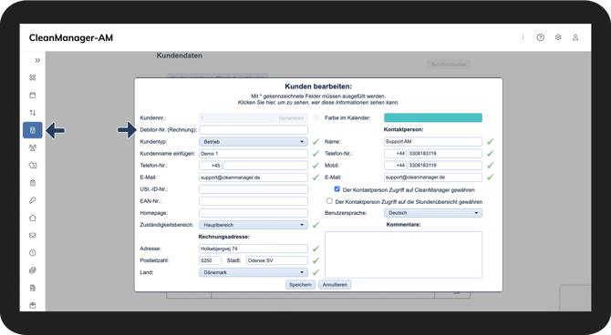 Kunden ohne debitor 2.5