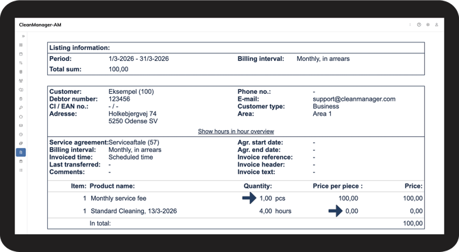 Services incl. 9